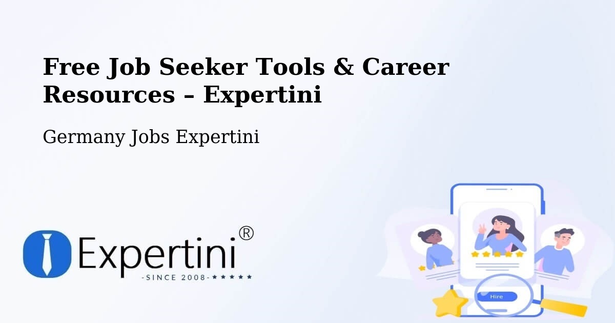 Free Job Seeker Tools & Career Resources – Rosenheim - Rosenheim, Germany Jobs Expertini