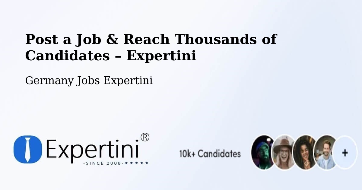 Post a Job in Rosenheim – Hire the Right Talent - Rosenheim, Germany Jobs Expertini