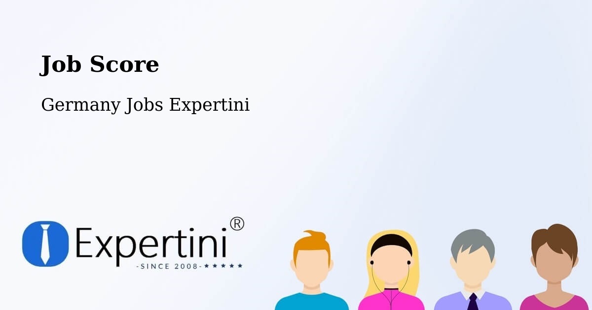 Job Score & Job Description Score Tool – Rosenheim - Germany Jobs Expertini